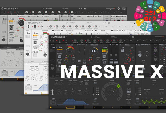 电子合成器 Native Instruments Massive X v1.4.4-251编曲网