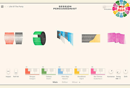 节奏打击乐音色 Native Instruments Session Percussionist-251编曲网