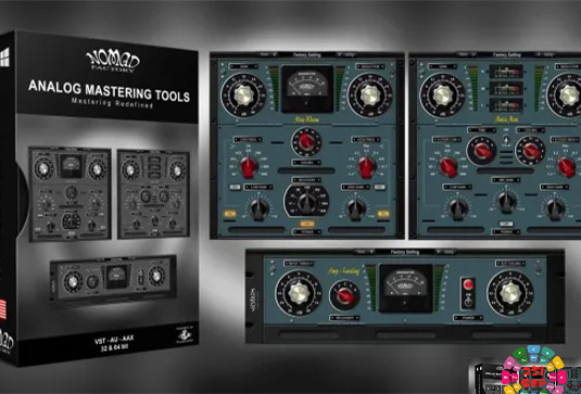 母带混音插件套装 Nomad Factory Analog Mastering Tools v2.0.0 TC Win-251编曲网