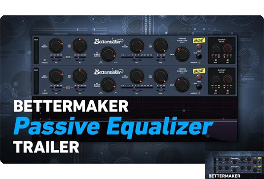 模拟无源均衡器 Plugin Alliance Bettermaker Passive Equalizer v1.0.0 Win-251编曲网