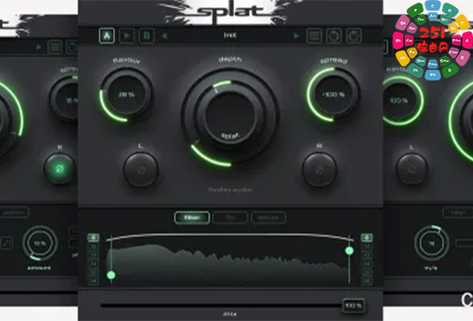 立体声拓展效果器 Plugin Alliance Fiedler Audio Splat v1.0.0-251编曲网