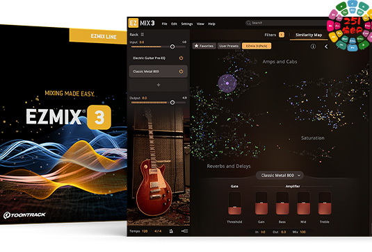 智能混音插件套装 Toontrack EZmix 3 v3.0.0 CE-251编曲网
