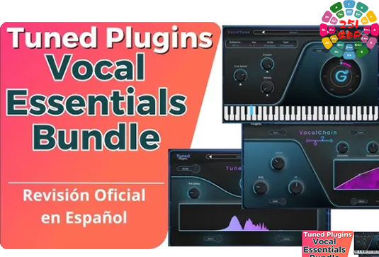 人声基础混音三件套 Tuned Plugins Vocal Essentials Bundle v2024.9.4 MacOS (包含Vocal Chain Tuned Reverb TunedVocals）-251编曲网