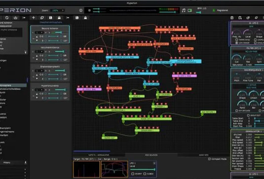 模块化电子合成器 Wavesequencer Hyperion v1.58 TCD Win-251编曲网