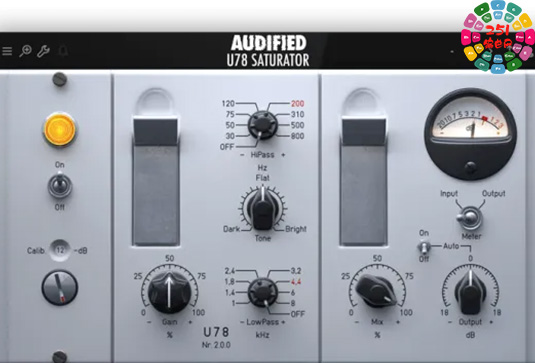 德式色染饱和器 Audified U78 Saturator v2.1.2 R2R Win-251编曲网