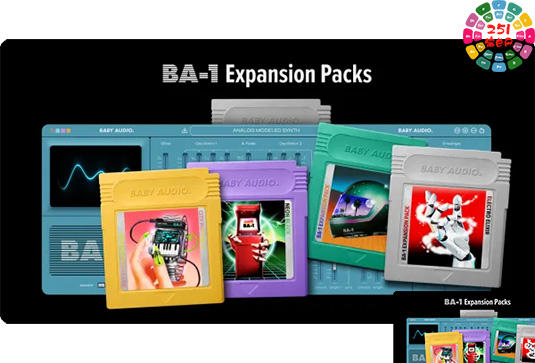 合成器预设套装 BABY Audio BA-1 Expansion Packs Bundle-251编曲网