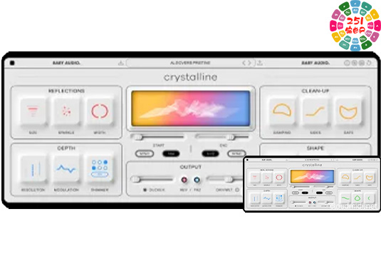 传奇数字混响插件 BABY Audio Crystalline v1.0.0 R2R Win-251编曲网