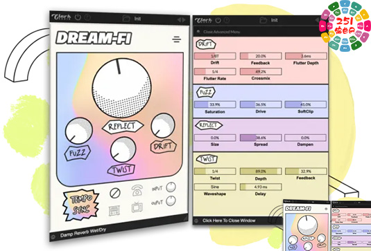 梦幻氛围特效插件 Clark Audio DreamFi v1.0.2 BUBBiX-251编曲网