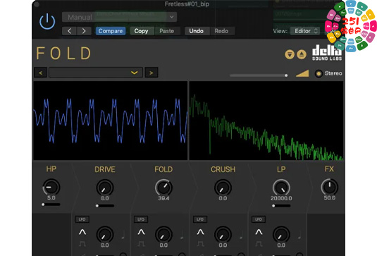 模块化变形失真插件 Delta Sound Labs Fold v1.2.0 R2R Win-251编曲网