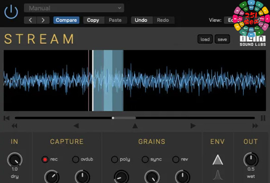 颗粒采样编辑效果插件 Delta Sound Labs Stream v1.3.1 R2R Win-251编曲网