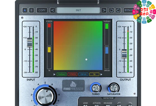 模拟串联压缩效果器 FireSonic FirePresser v3.0 BUBBiX Win-251编曲网