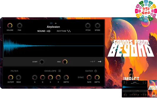 科幻电影配乐综合音色库 Impact Soundworks Sounds From Beyond-251编曲网