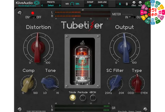 电子管饱和染色器 Kiive Audio Tubetizer v1.0.0 BUBBiX-251编曲网