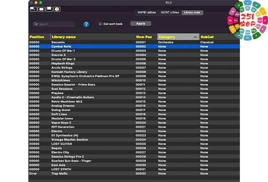 康泰克音色库管理编辑工具 Kontakt Library Utility v2.4.0 For MacOS-251编曲网