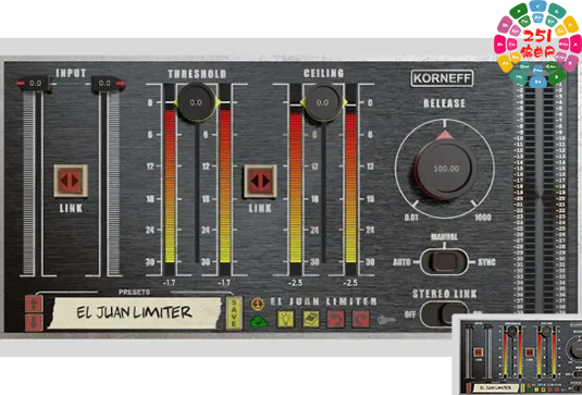 限幅效果器 Korneff Audio El Juan Limiter v1.0.2 R2R Win-251编曲网