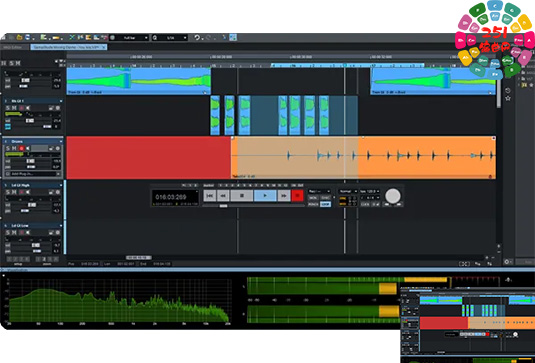 专业音频编辑软件 MAGIX Samplitude Pro X8 Suite v19.2.1 R2R Win-251编曲网