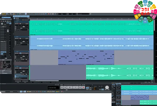 母带级音频制作软件 MAGIX Sequoia Pro 17 v17.1.2 R2R Win-251编曲网