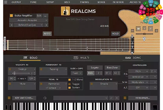 虚拟电吉他音源 MusicLab RealGMS v1.0.0 R2R Win-251编曲网