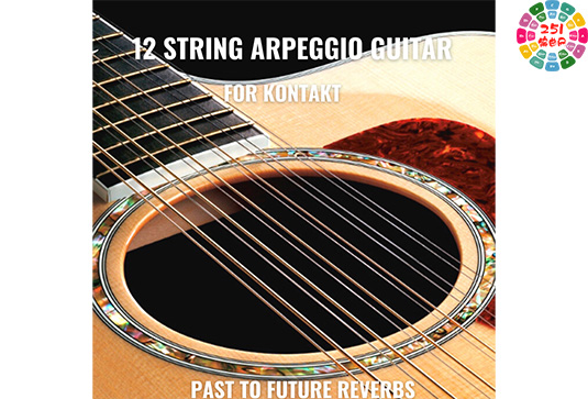 12弦原声吉他 Past to Future Reverbs 12 String Arpeggio Guitar-251编曲网