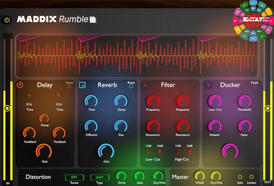 底鼓混音插件 Revealed Recordings Maddix Rumble Plugin v1.0.2-251编曲网