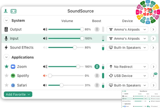 流媒体音频控制软件 Rogue Amoeba SoundSource v5.7.2 MacOS-251编曲网