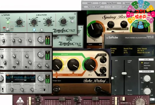 经典混音插件套装 Softube Plug-Ins v1.3.10 MacOS Adobe-Patched（包含Solid State Logic Abbey Road Studios Trident Audio Developments Valley People Tube-Tech Summit Audio Tonelux Designs Tube Tech）-251编曲网