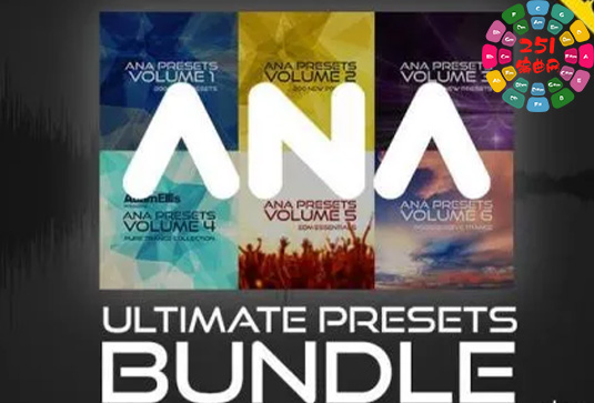 ANA 2合成器预设合集 Sonic Academy ANA 2 Presets Bundle Vol 1-13 （包含ANA2 Retro & Famous Progressive Trance Soundtrack Bass House Techno Leftfield Techno Synthwave Psy-Trance Trance Progressive House Tech House Future Bass Pop and Future House）-251编曲网