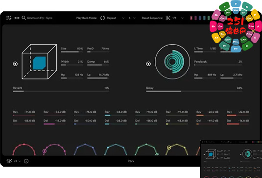 虚拟打击乐生成器 Thenatan Perx v1.0.1 Incl Content-251编曲网