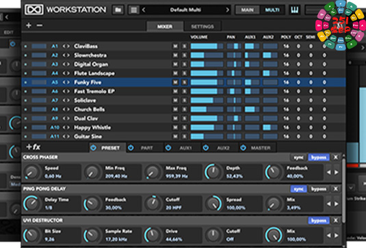 音源机架采样器 UVI Workstation v3.1.15 R2R Win-251编曲网