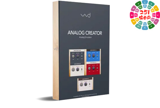 复古模拟效果插件套装 WAVDSP Analog Creator Collection v1.2.4.1 R2R Win（包括 34N128 5A12c 1M73 1V73 1X73 34N128 34128 Analog Creator 5A12c 500 512 Analog Creator 1M73 Classic British V73 V 500）-251编曲网