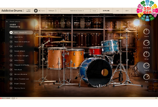 经典架子鼓音源 XLN Audio Addictive Drums 2 Complete v2.5.0.11 R2R Win-251编曲网