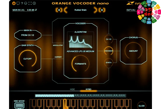 人声合成效果器 Zynaptiq ORANGE VOCODER NANO v4.0.5 R2R Win-251编曲网