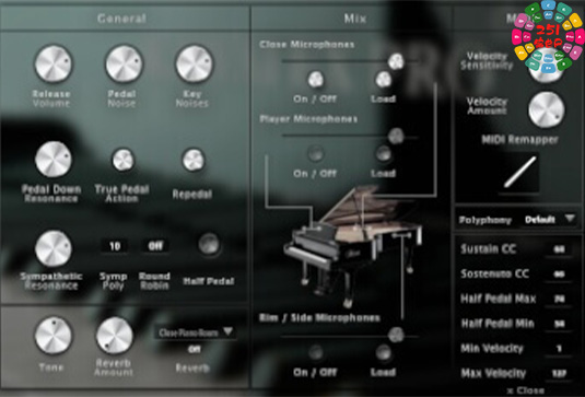 KAWAI EX 音乐会三角钢琴 Acousticsamples Kawai EX Pro for UVI Falcon（Acoustic Samples）-251编曲网