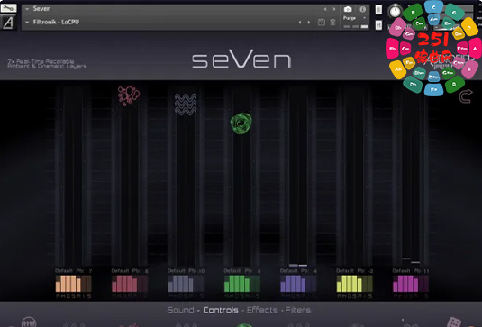 氛围铺底音色库 Audiofier Seven-251编曲网