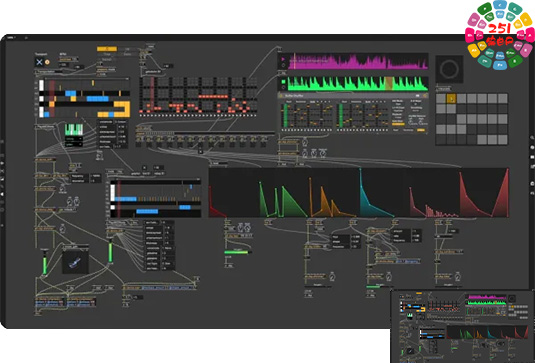 可视化音乐编程软件 Cycling 74 Max 9.0.0 incl RNBO MacOS-HCiSO-251编曲网