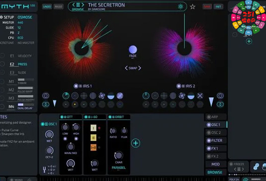 模块化调制合成器 Dawesome Myth v1.51-251编曲网