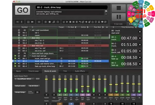 现场音频播放控制软件 Figure 53 QLab Pro v5.4.7 MacOS-251编曲网