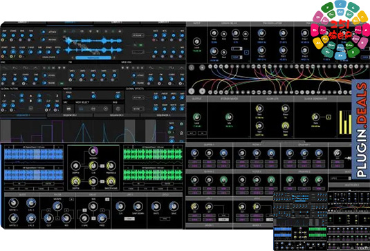 采样器 合成器 效果器合集 Glitchmachines Plugins Bundle v2024.10 （包含Glitchmachines Tactic Polygon 2 Palindrome Fracture XT Cryogen Convex）-251编曲网