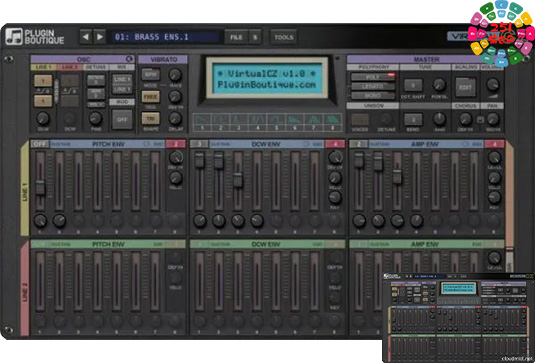 复古合成器 Plugin Boutique VirtualCZ v1.3.1 R2R-251编曲网