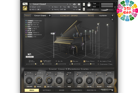 斯坦威钢琴音色库 Production Voices Concert Grand Platinum-251编曲网