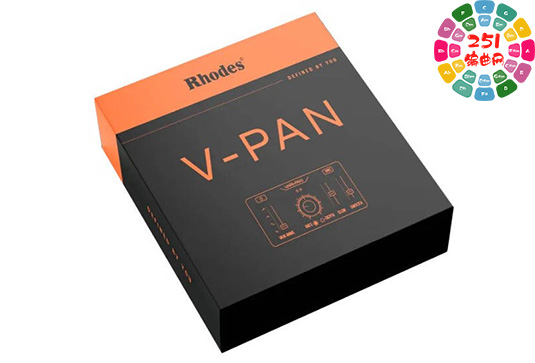 变幅声像效果器插件 Rhodes V-Pan v1.1.0 Win （VPan V Pan）-251编曲网