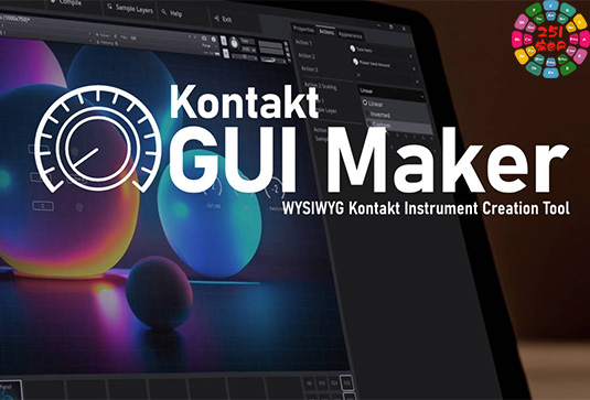 创建自己的Kontakt乐器软件 Rigid Audio Kontakt GUI Maker v2024 v1.0.4 BUBBiX-251编曲网