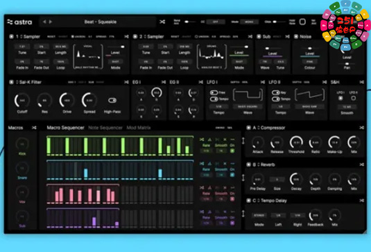 创意合成器插件 Splice Astra v1.0.0-251编曲网