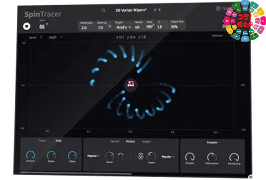 3D空间音频特效插件 TONSTURM SpinTracer v1.2.0 R2R Win-251编曲网