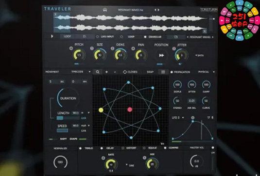 模拟多普勒效应插件 TONSTURM TRAVELER v1.1.3 R2R Win-251编曲网