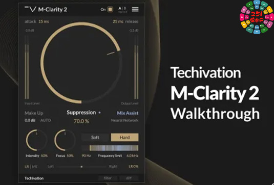 动态共振抑制器 Techivation M-Clarity 2 v1.0.0 BUBBiX Win （MClarity  M Clarity）-251编曲网