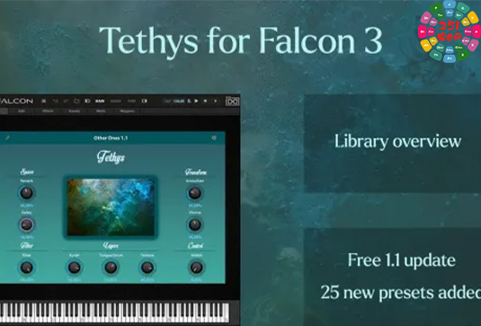 冥想氛围打击乐器音色库 Triple Spiral Audio Tethys v1.1.1 For Falcon 3-251编曲网