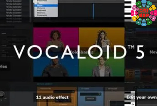 虚拟歌手合成器+10个歌手音源 VOCALOID 5 v5.2.1 With 10 Voicebanks Win-251编曲网