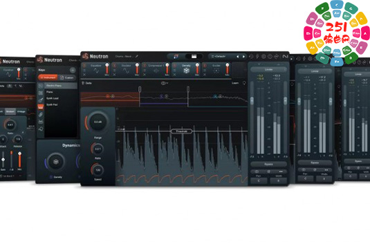 智能混音效果链插件 iZotope Neutron 5 v5.0.0 （包含Neutron5 Clipper Compressor Density Equaler Exciter Gate Phase Sculptor Transient Shaper Unmask VisualMixer TransientShaper Visual Mixer）-251编曲网