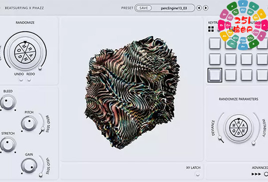 金属随机节拍电子鼓 Beatsurfing Random Metal v1.0.7 BUBBiX Win-251编曲网